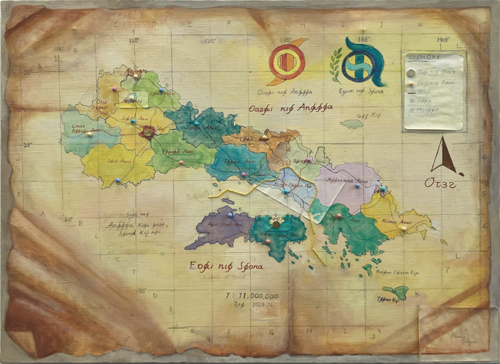 Map
					 of Anrood and Soand