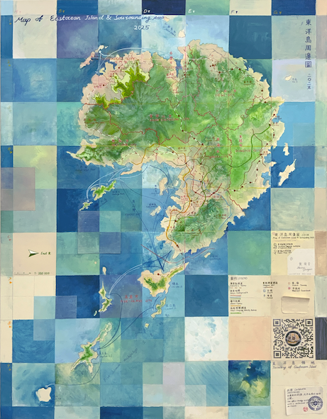 Map of Eastocean Is. & Surrounding 2025